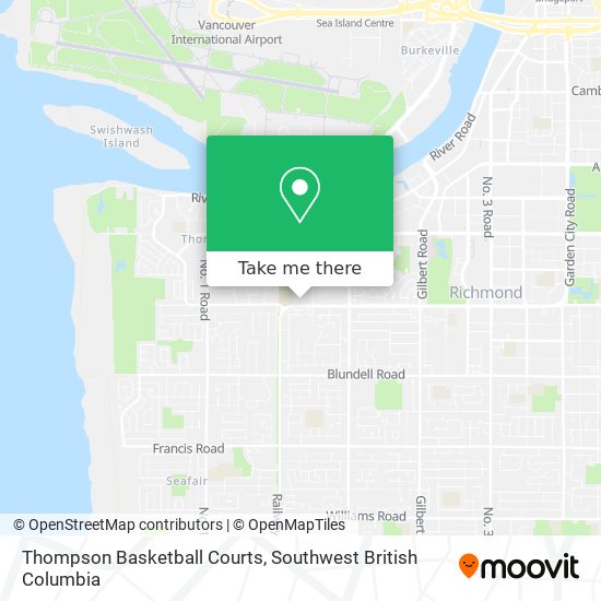 Thompson Basketball Courts plan