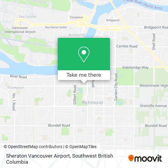 Sheraton Vancouver Airport plan