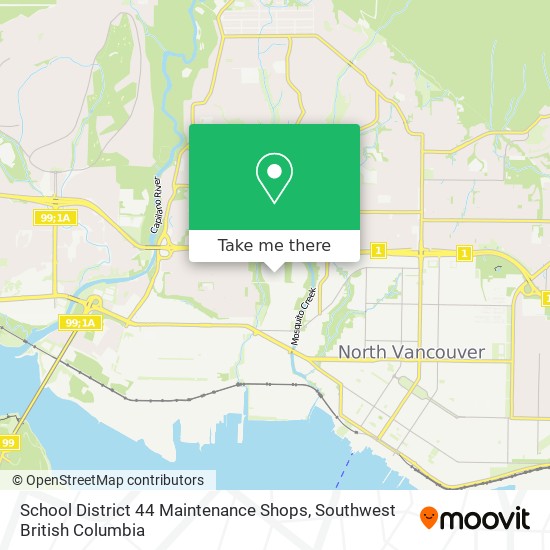 School District 44 Maintenance Shops map