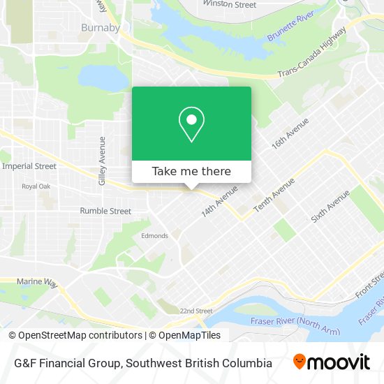 G&F Financial Group map