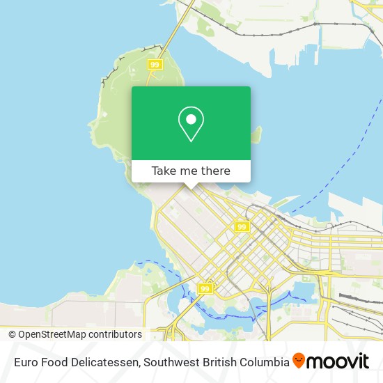 Euro Food Delicatessen map