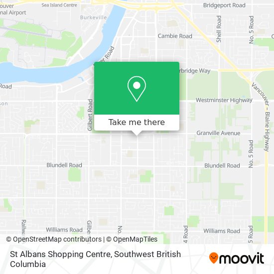 St Albans Shopping Centre map