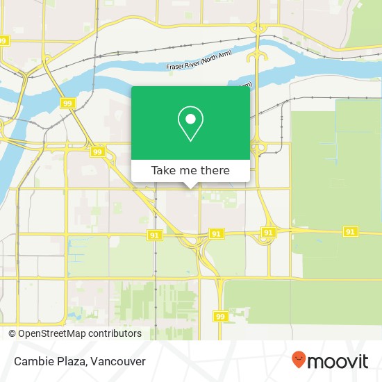 Cambie Plaza map