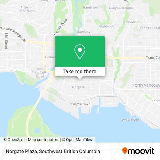 Norgate Plaza map
