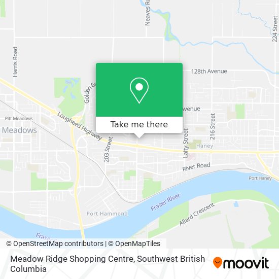 Meadow Ridge Shopping Centre plan