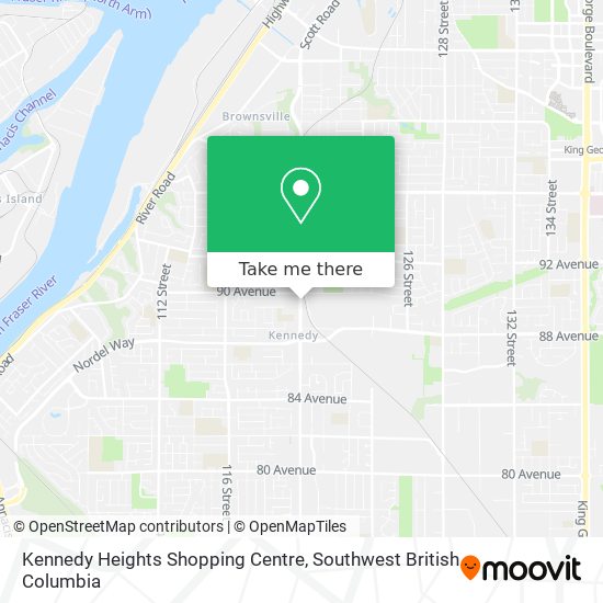 Kennedy Heights Shopping Centre map