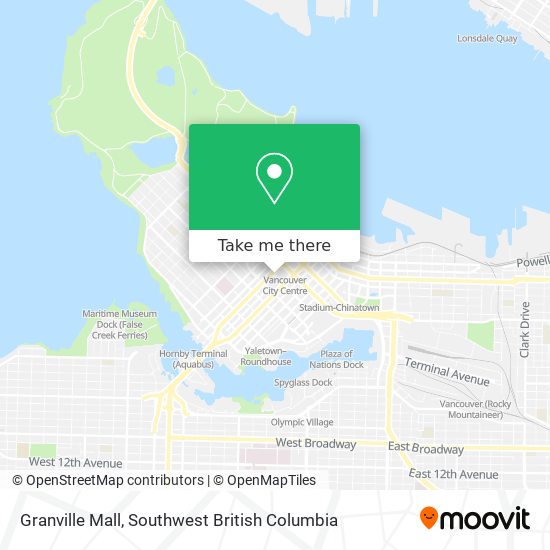 Granville Mall plan