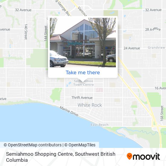 Semiahmoo Shopping Centre plan