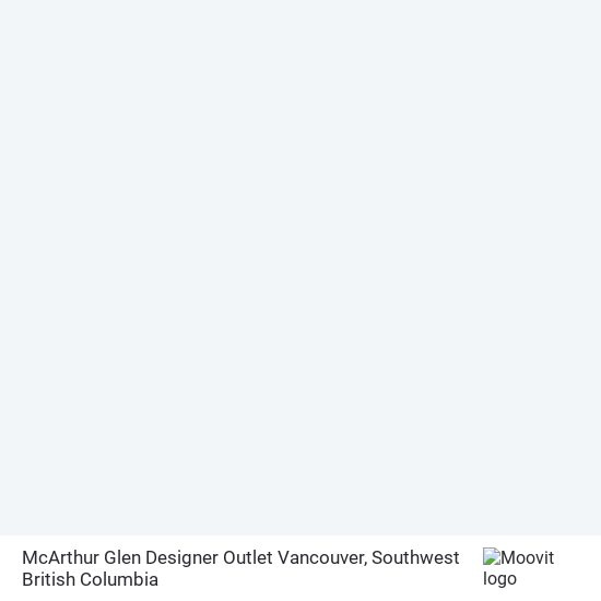 McArthur Glen Designer Outlet Vancouver map