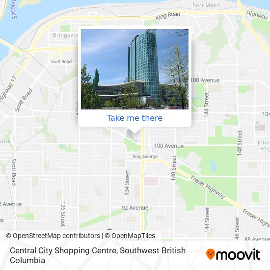 Central City Shopping Centre map