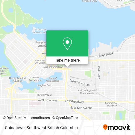 Chinatown map