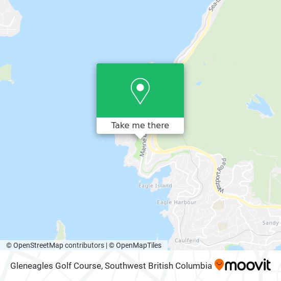 Gleneagles Golf Course map