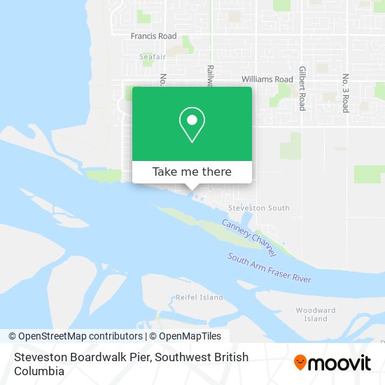 Steveston Boardwalk Pier plan