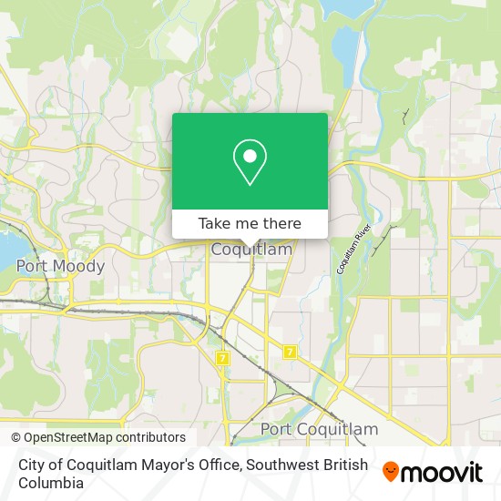 City of Coquitlam Mayor's Office plan