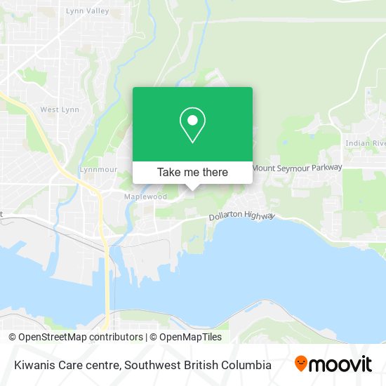 Kiwanis Care centre map