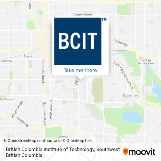 British Columbia Institute of Technology plan