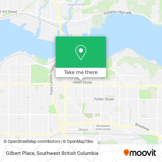 Gilbert Place map