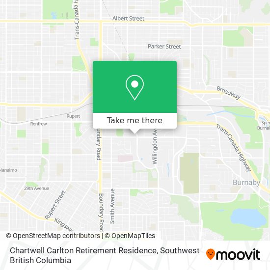 Chartwell Carlton Retirement Residence plan