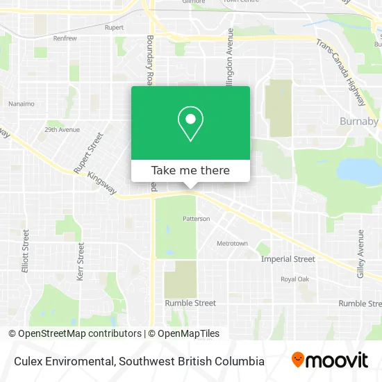 Culex Enviromental map