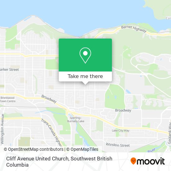 Cliff Avenue United Church plan