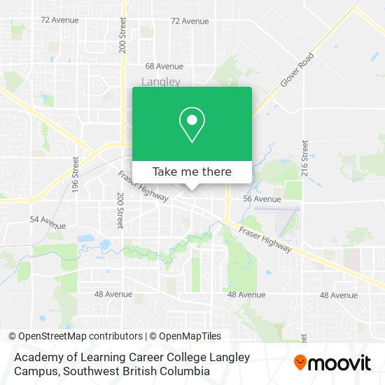 Academy of Learning Career College Langley Campus plan