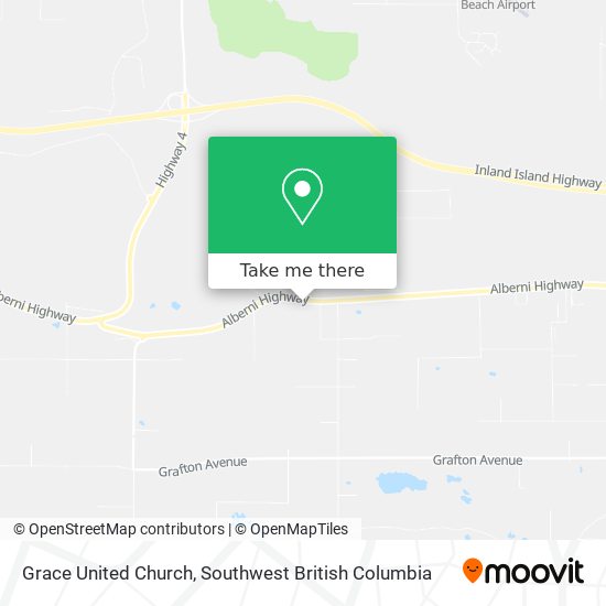 Grace United Church map