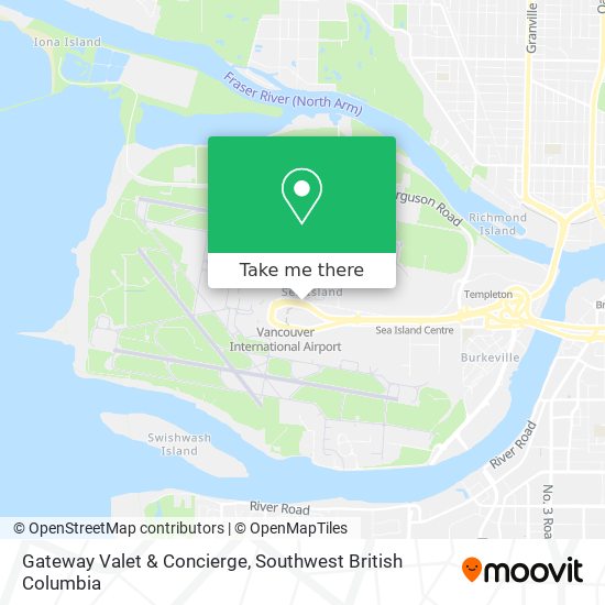 Gateway Valet & Concierge map