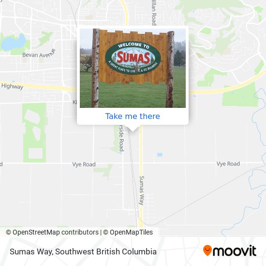 Sumas Way map