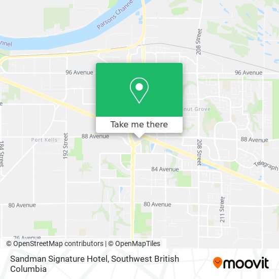 Sandman Signature Hotel plan