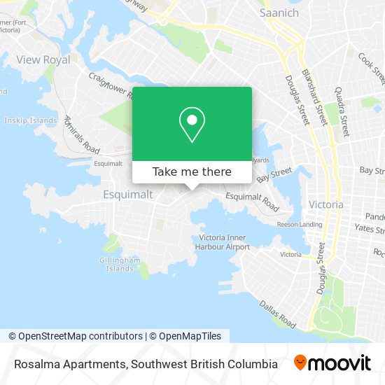 Rosalma Apartments map