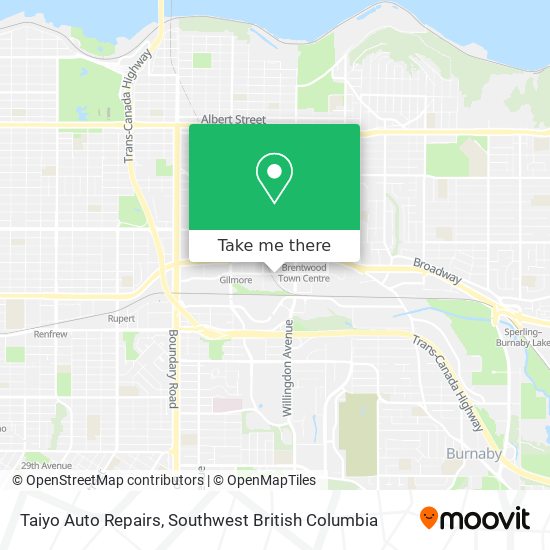 Taiyo Auto Repairs map