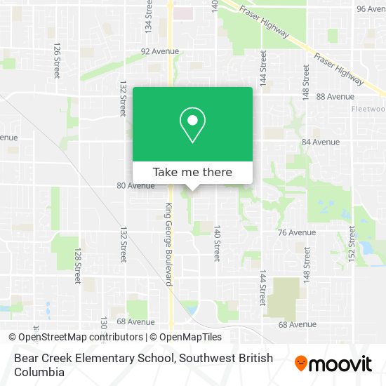 Bear Creek Elementary School plan