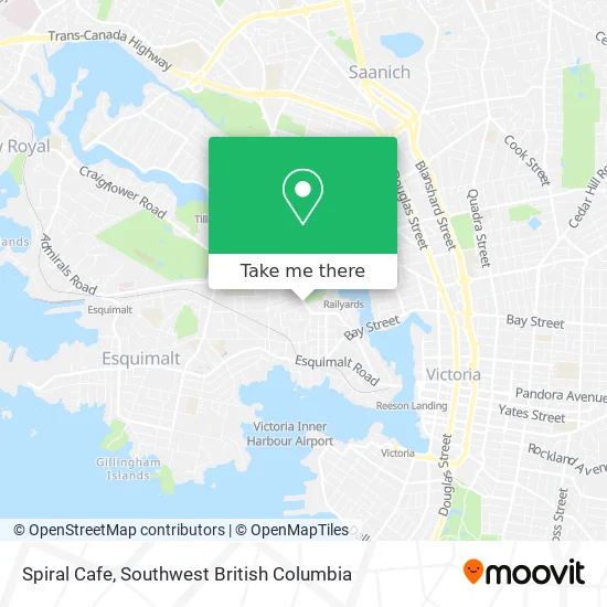 Spiral Cafe map