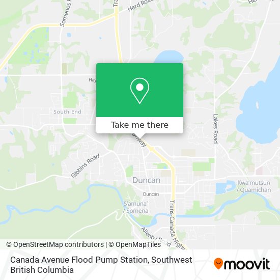 Canada Avenue Flood Pump Station plan