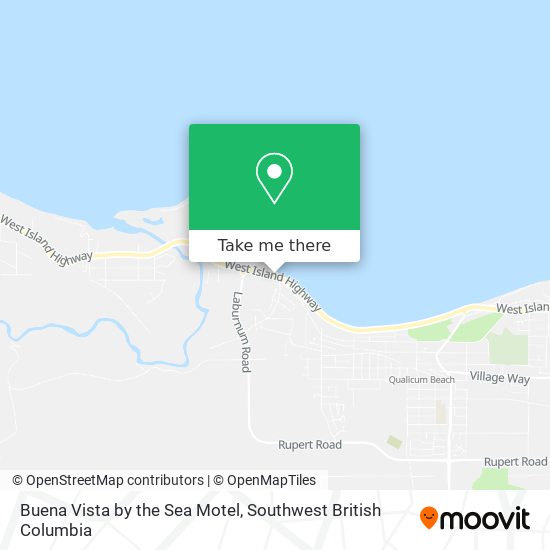 Buena Vista by the Sea Motel map