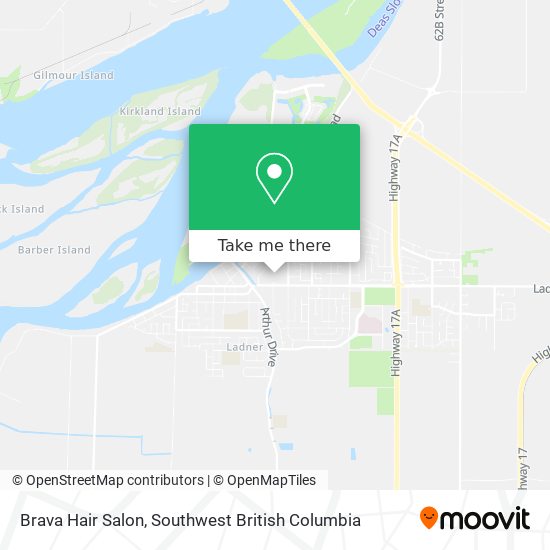 Brava Hair Salon map