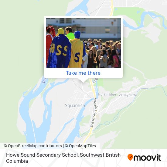 Howe Sound Secondary School plan