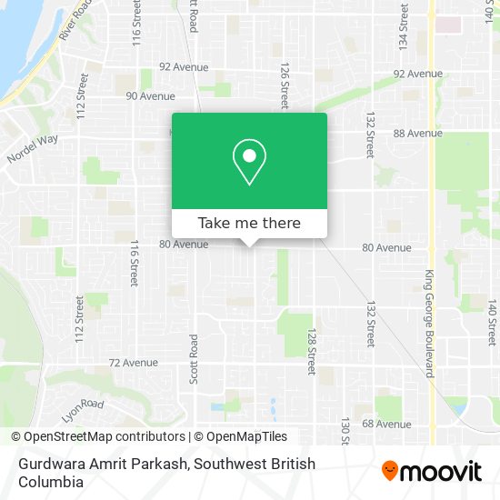 Gurdwara Amrit Parkash map