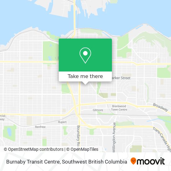 Burnaby Transit Centre plan