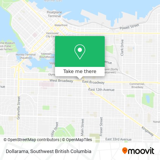 Dollarama map