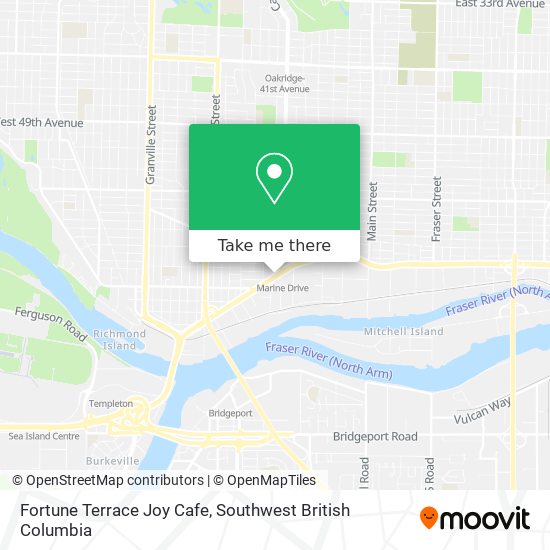 Fortune Terrace Joy Cafe map