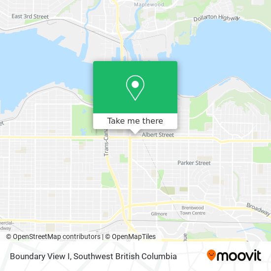 Boundary View I plan