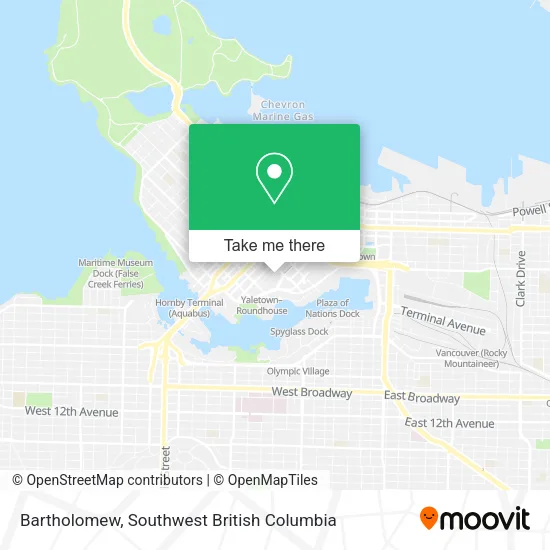 Bartholomew map