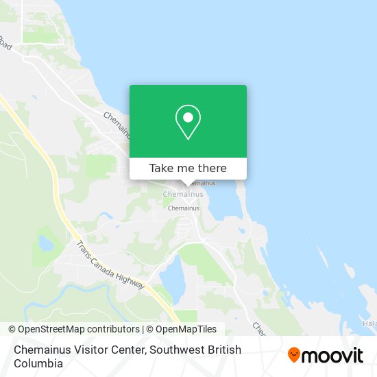 Chemainus Visitor Center map