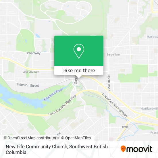 New Life Community Church plan