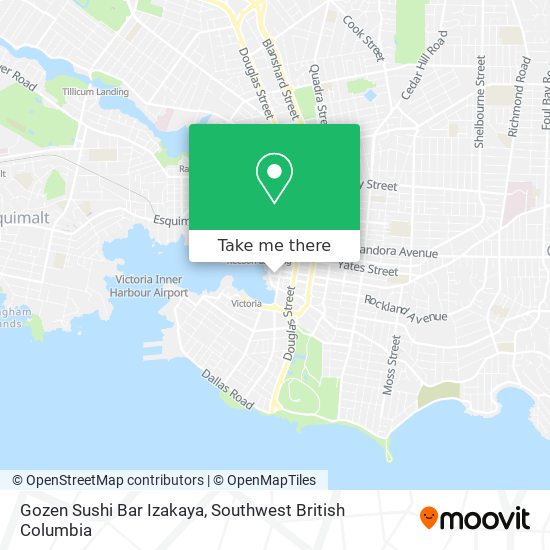 Gozen Sushi Bar Izakaya map