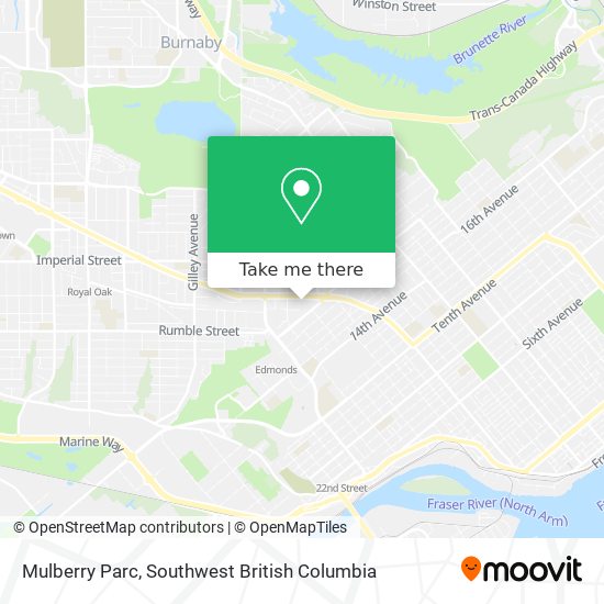 Mulberry Parc plan