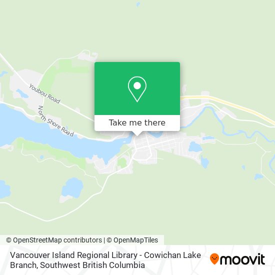 Vancouver Island Regional Library - Cowichan Lake Branch map