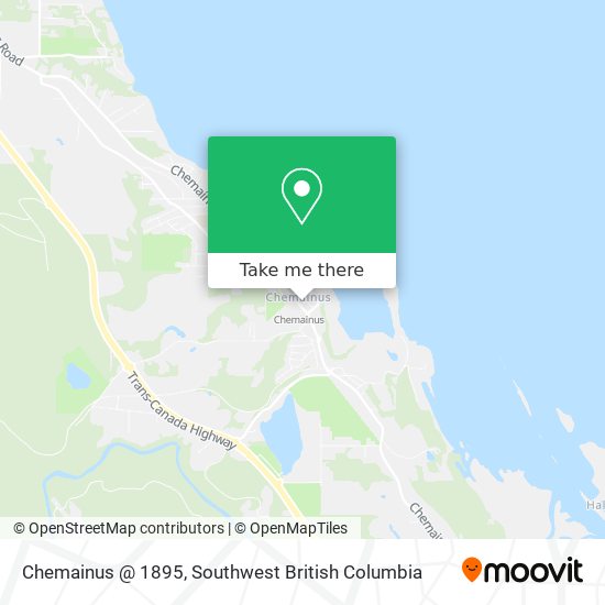 Chemainus @ 1895 map