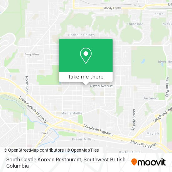 South Castle Korean Restaurant map